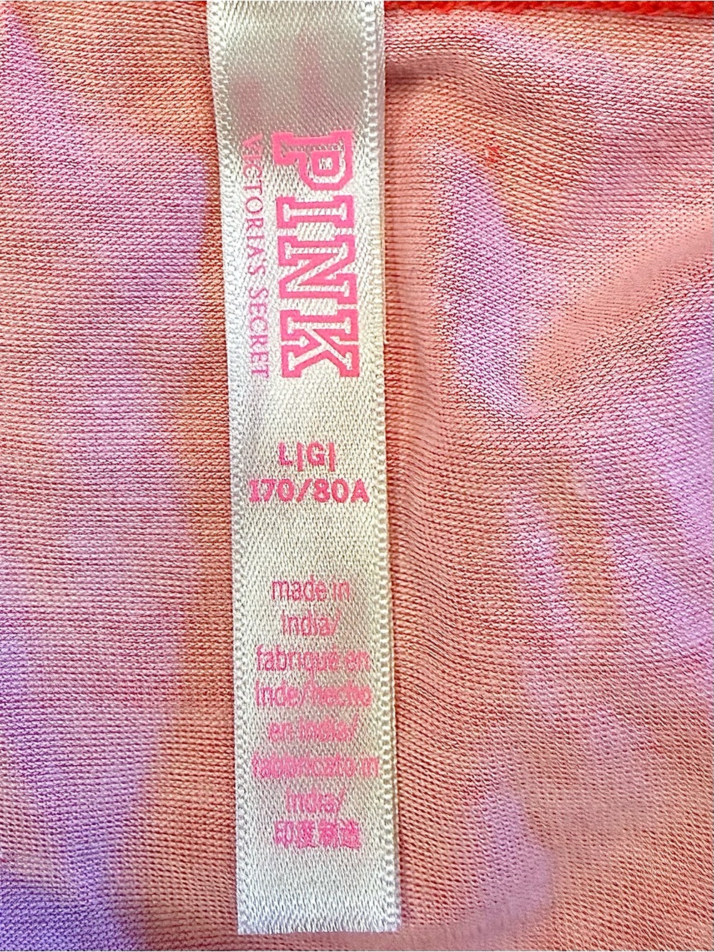 PINK Victoria's Secret Red & Light Blue Cotton Bikini Panty Set - Picture 10 of 16